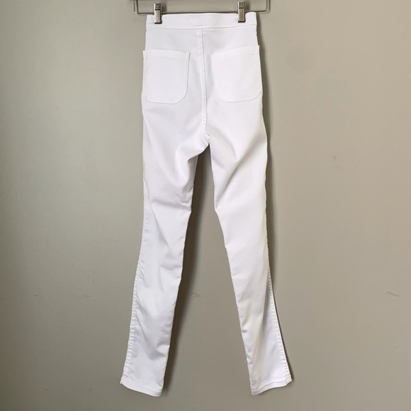 American Apparel size XS white Easy Jean - Picture 7 of 10